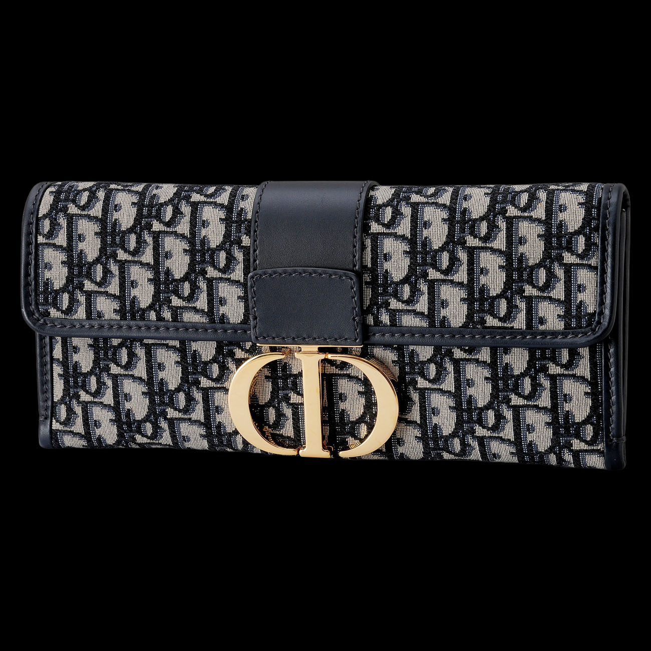CHRISTIAN DIOR(USED)디올 오블리크 30 몽테인 체인 파우치